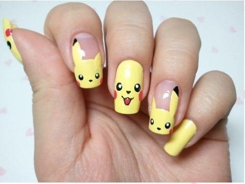 Маникюр Зайчик, а для тех кто в кусе пикачу! 06 Маникюр Зайчик, а для тех кто в кусе пикачу! 06