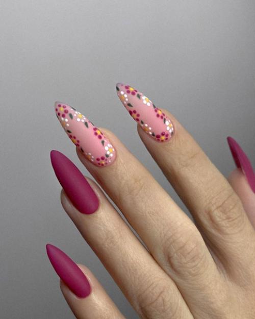 Самые весенние дизайны - это конечно всевозможные цветы. 03