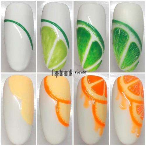 10 летних идей для рисунков на ногти! 02