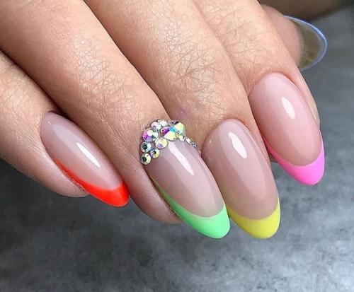 Разноцветный френч. 10. 04