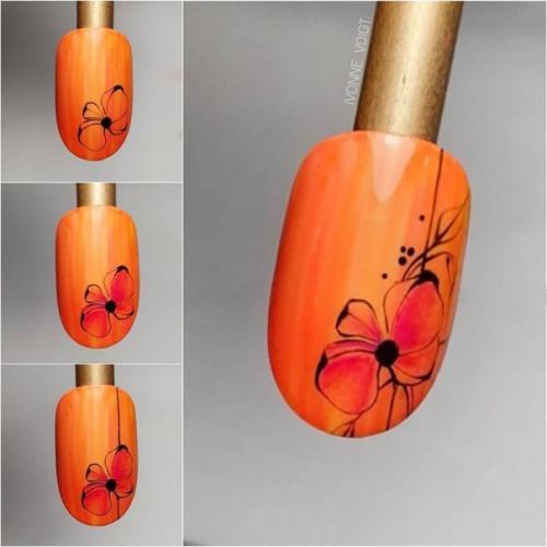 10 летних идей для рисунков на ногти! 09