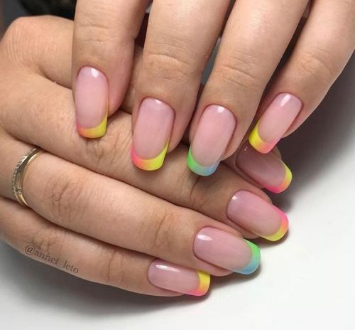 Разноцветный френч. 10. 08