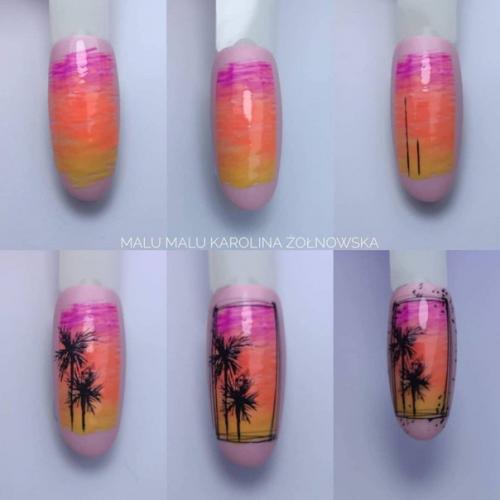 10 летних идей для рисунков на ногти! 08