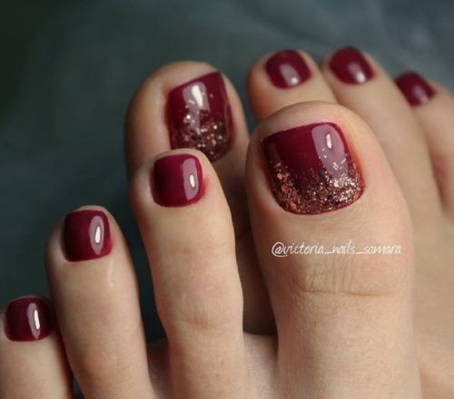 Красный со стразами. 09