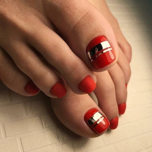 Красный со стразами. 08