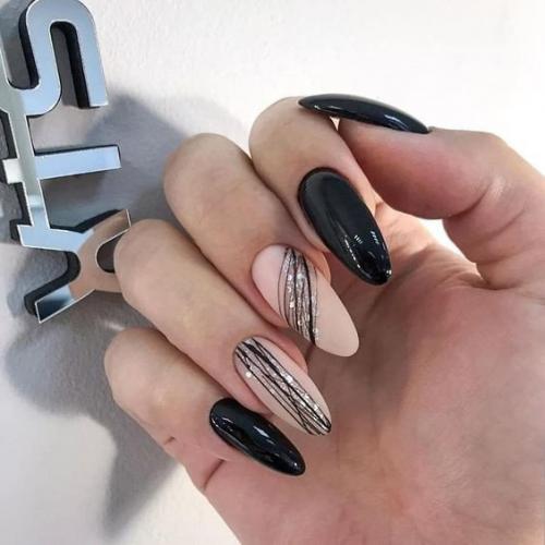 Топ - 10 вариантов Паутинки в Nail - дизайне. 05