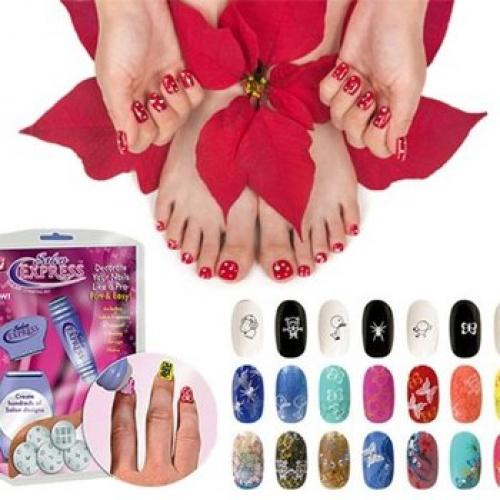 Набор для печати на ногтях в домашних условиях. 03