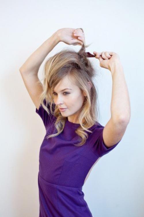 Мастер-класс: пышная прическа в стиле 60-х годов. 02 Мастер-класс: пышная прическа в стиле 60-х годов. 02