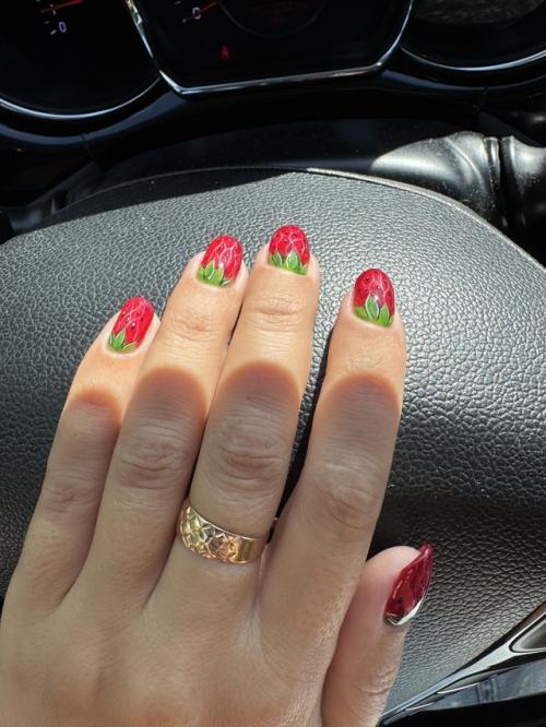 Эти ноготки - настоящий летний десерт! 03