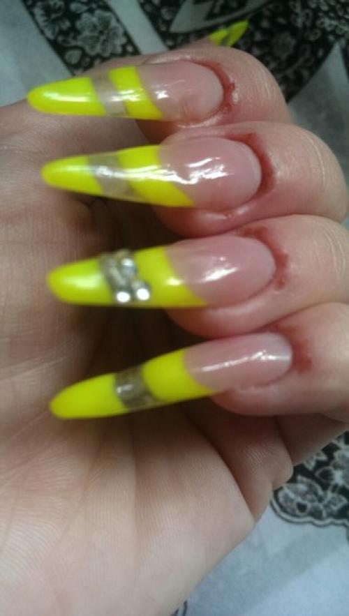 Опубликуйте пожалуйста!  У Мастера наращивание делала. 01