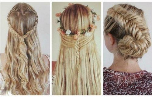 Самые стильные идеи плетения на длинные волосы. 06