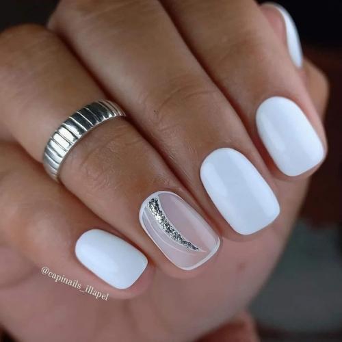 Идеи маникюра на короткие ногти. 03