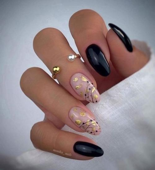 Топ - 10 вариантов Паутинки в Nail - дизайне. 09