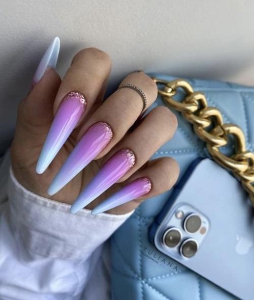 Идеи маникюра на длинные ногти. 04