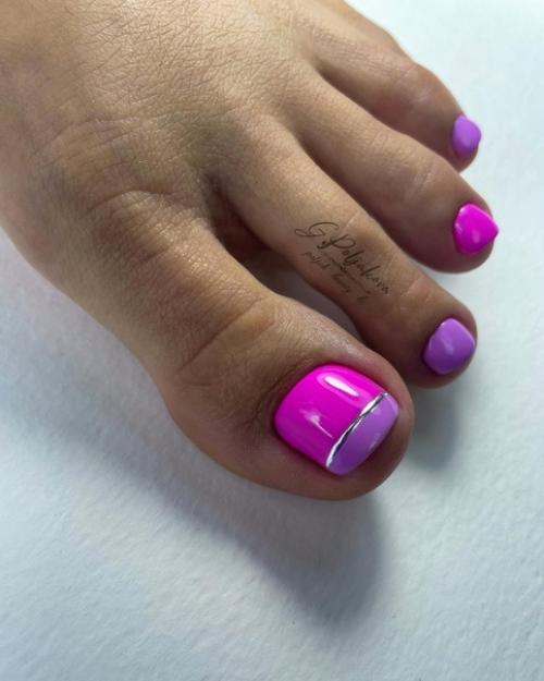 Дизайн педикюра летом. 09