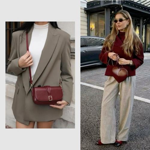 С чем носить модный цвет бургунди (винный), чтобы выглядеть дорого? 02 С чем носить модный цвет бургунди (винный), чтобы выглядеть дорого? 02