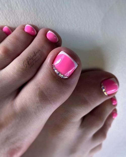 Дизайн педикюра летом. 06