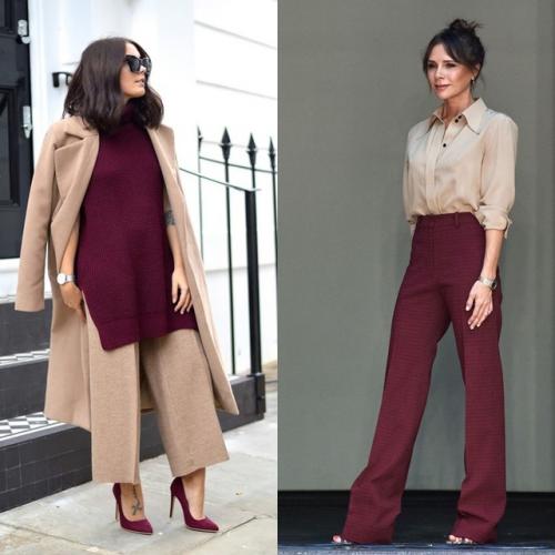 С чем носить модный цвет бургунди (винный), чтобы выглядеть дорого? 01 С чем носить модный цвет бургунди (винный), чтобы выглядеть дорого? 01