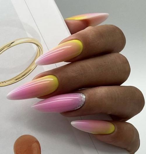 Идеи маникюра на длинные ногти. 01