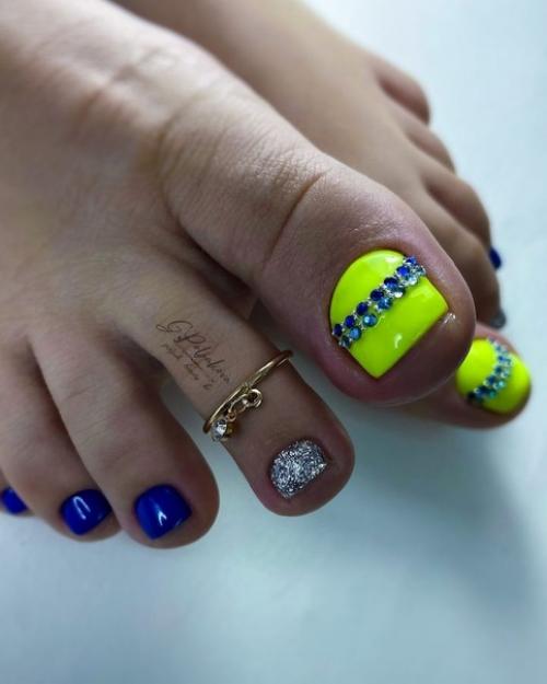 Дизайн педикюра летом. 02