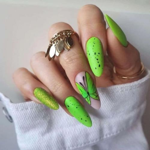 Идеи маникюра на длинные ногти. 05