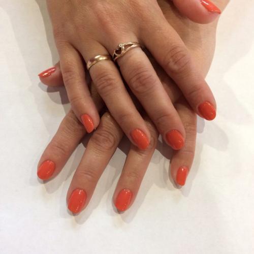 Покрытие гель лаком. 05