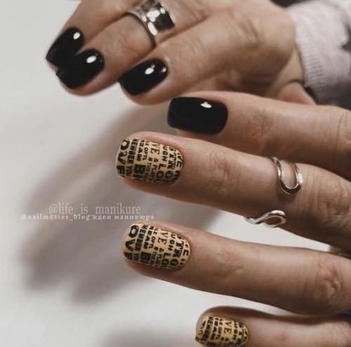 10 ярких идей маникюра для ногтей разной формы. 01