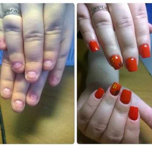 Лесозаводск!  Наращивание ногтей. 02