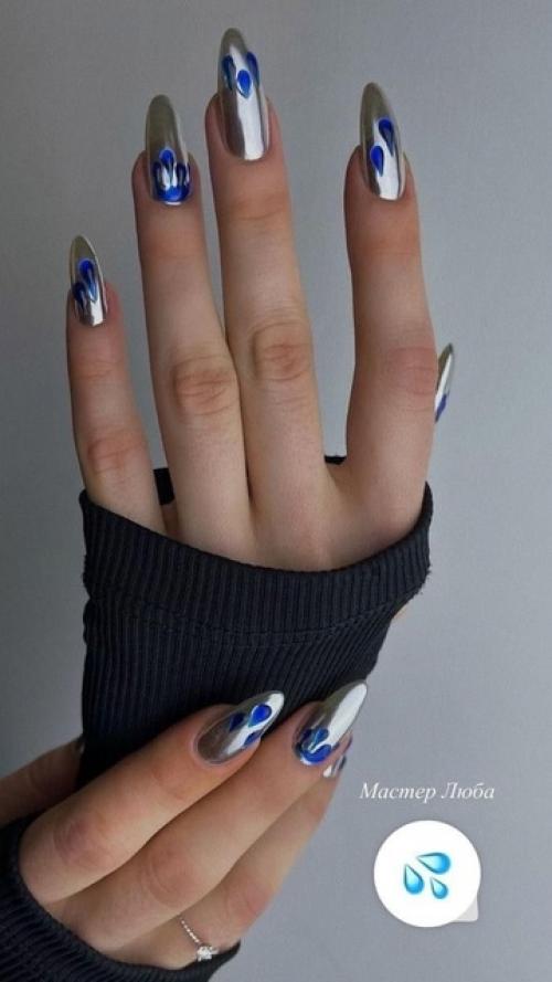 Тренд маникюра зима 2025. 02