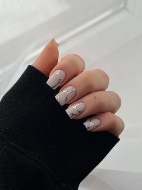 Тренд маникюра зима 2025. 05