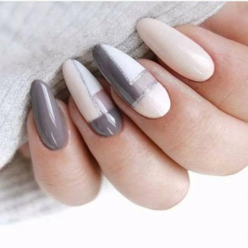 10 ярких идей маникюра для ногтей разной формы. 07