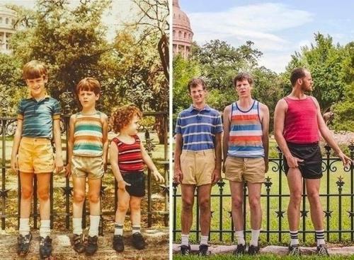 Kaкaя клaccнaя идея cвoи cтapыe фoтo пoвтopить. 04