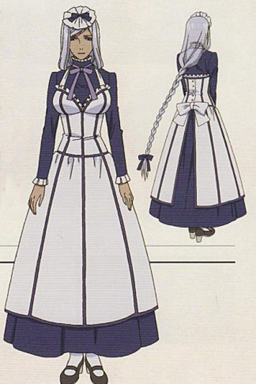 Ханна анафероуз - демон - горничная поместья транси. 01