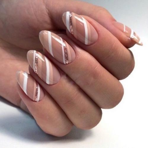 Идеи маникюра с геометрией. 05