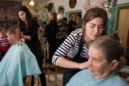 В селе первомайское прошёл День Добра и Уважения старшего поколения. 05