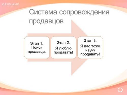 Сопровождение консультантов, поддержание активности в структуре. 05