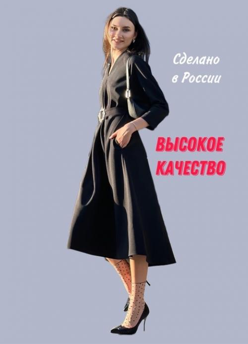 Легендарное черное платье безупречного кроя, с удобными карманами. 04