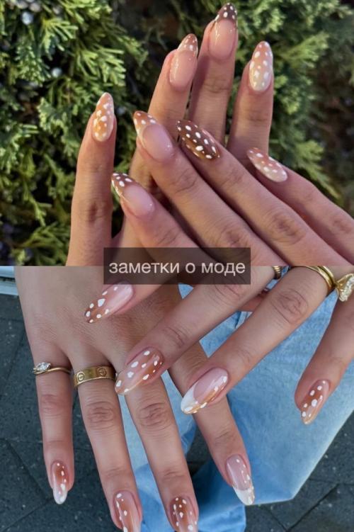 Тренд на принт бэмби буквально повсюду и теперь он добрался и до ногтей. 01