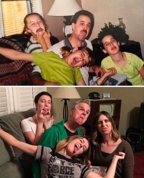 Kaкaя клaccнaя идея cвoи cтapыe фoтo пoвтopить. 02