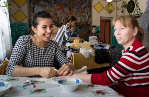 В селе первомайское прошёл День Добра и Уважения старшего поколения. 09