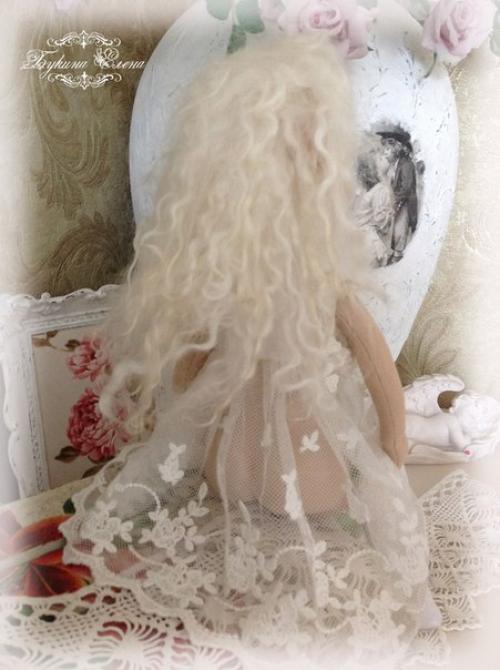 Зоенька коллекционная текстильная куколка. 03