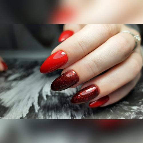 Коррекция нарощенных ноготков. 01