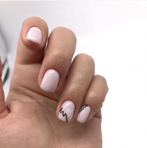 Нежный дизайн маникюра в подборке. 06