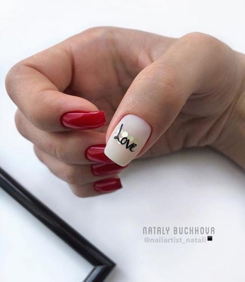 А вы уже решили с каким маникюром встретите своего любимого 14 февраля? 09