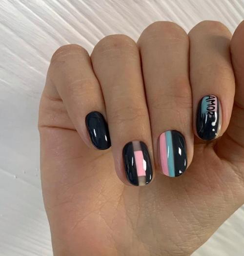 Идеальный маникюр на коротких ногтях. 01