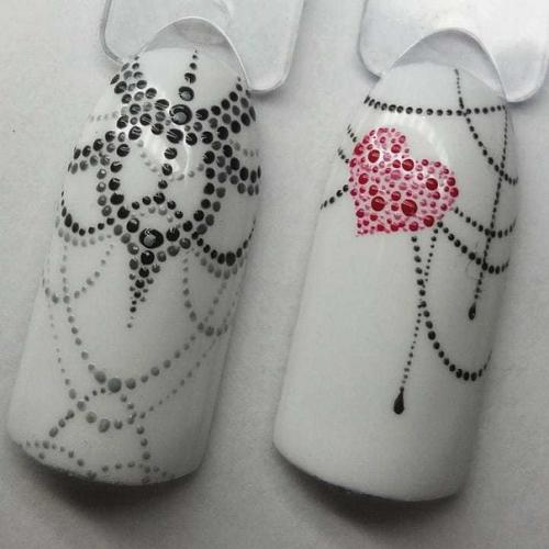 Ручная роспись ногтей. 01