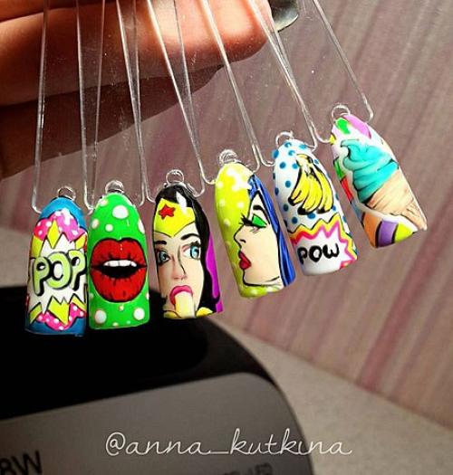 Поп-арт на ногтях? 04 Поп-арт на ногтях? 04