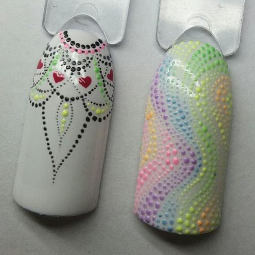 Ручная роспись ногтей. 02