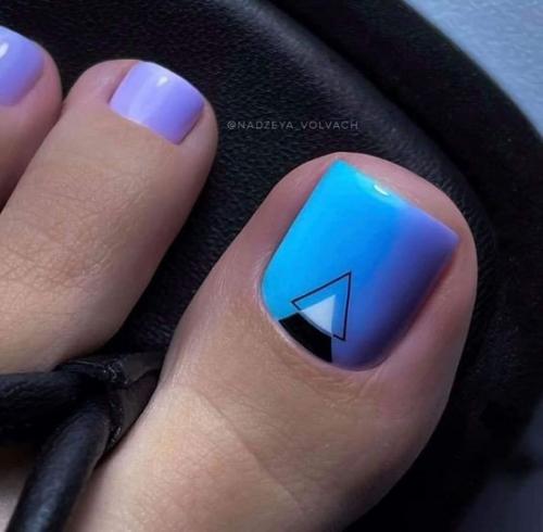 10 самых оригинальных и выразительных дизайнов педикюра. 04