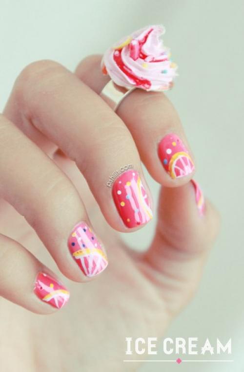 Nailspiration: сладости, от которых не поправишься? 02